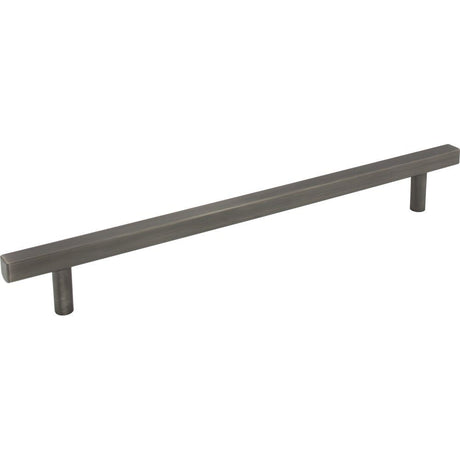 Jeffrey Alexander 845-12BNBDL brushed pewter cabinet pull / appliance pull