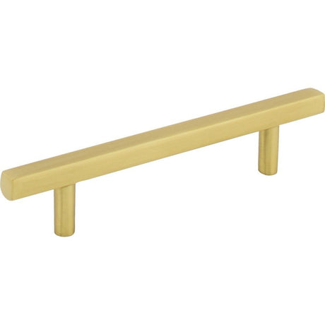 Jeffrey Alexander 845-96BG brushed gold cabinet drawer pull