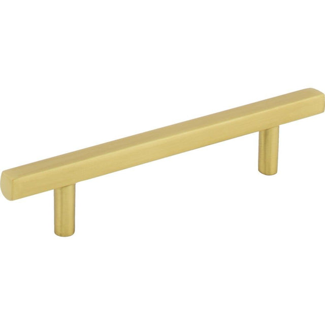 Jeffrey Alexander 845-96BG brushed gold cabinet drawer pull