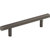 Jeffrey Alexander 845-96BNBDL brushed pewter cabinet drawer pull