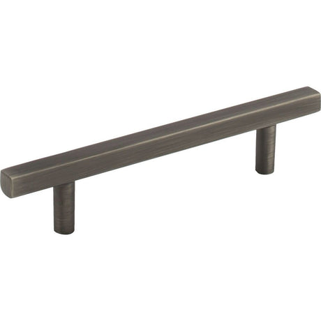 Jeffrey Alexander 845-96BNBDL Dominique cabinet drawer pull in satin stainless, additional view