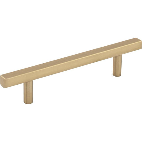 Jeffrey Alexander 845-96SBZ Dominique cabinet drawer pull in satin stainless, additional view