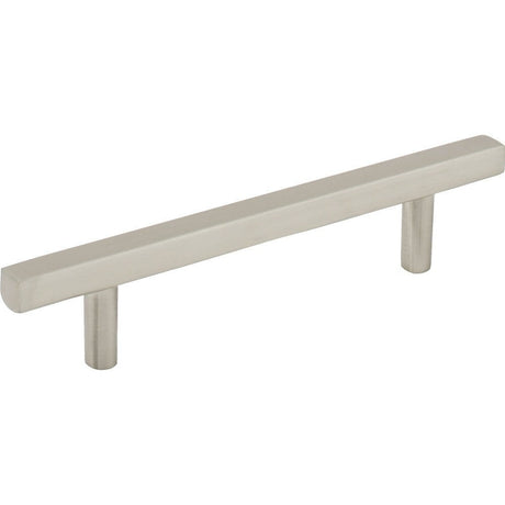 Jeffrey Alexander 845-96SN Dominique cabinet drawer pull in satin stainless, additional view