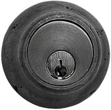 Emtek 8450MB medium bronze single cylinder deadbolt
