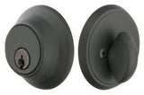 Emtek 8452FBS flat black single cylinder deadbolt
