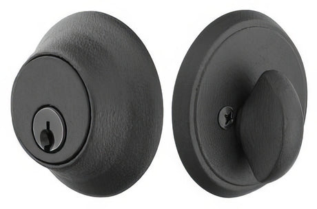 Emtek 8452SWS satin steel single cylinder deadbolt
