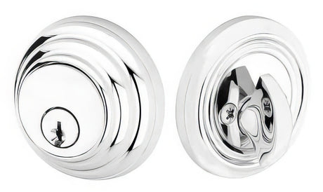 Emtek 8455US15 satin nickel single cylinder deadbolt