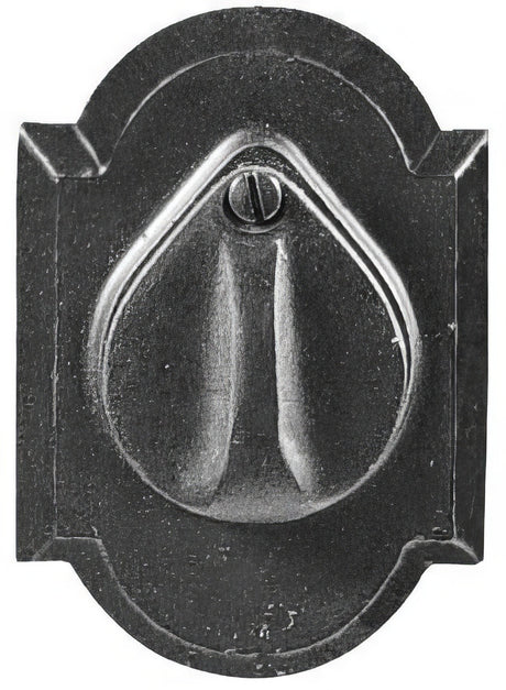 Emtek 8457TWB tumbled white bronze single cylinder deadbolt