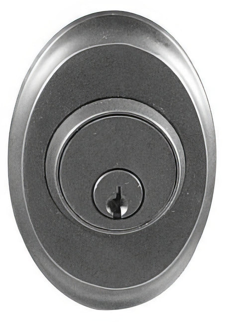 Emtek 8458US26 polished chrome single cylinder deadbolt