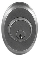 Emtek 8458US26 polished chrome single cylinder deadbolt