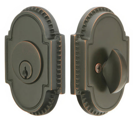 Emtek 8459US10B oil rubbed bronze single cylinder deadbolt