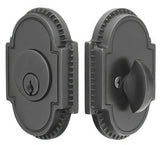 Emtek 8459US7 french antique single cylinder deadbolt