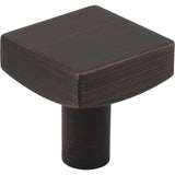 Jeffrey Alexander 845DBAC brushed oil rubbed bronze cabinet knob