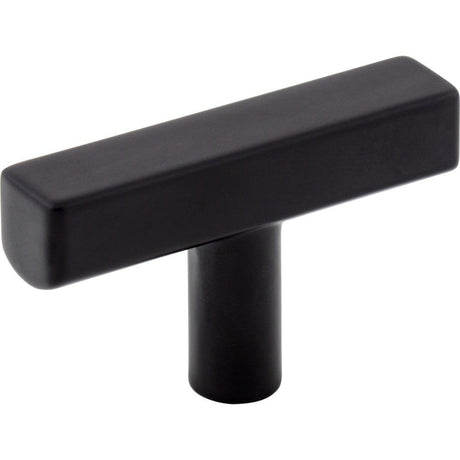 Jeffrey Alexander 845T-MB Dominique t-shaped cabinet knob, additional view