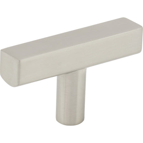 Jeffrey Alexander 845T-SN Dominique t-shaped cabinet knob, additional view