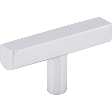 Jeffrey Alexander 845TL-PC Dominique t-shaped cabinet knob, additional view