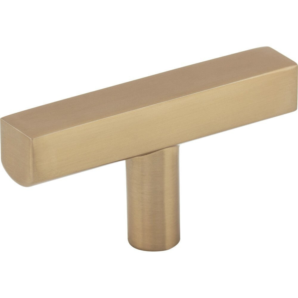 Jeffrey Alexander 845TL-SBZ satin bronze t shaped cabinet knob