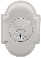 Emtek 8466US15 satin nickel single cylinder deadbolt