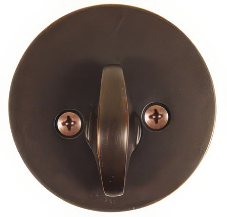 Emtek 8467US10B oil rubbed bronze single cylinder deadbolt