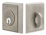 Emtek 8468US15 satin nickel single cylinder deadbolt