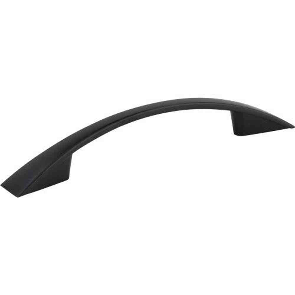 Jeffrey Alexander 847-96MB matte black cabinet drawer pull