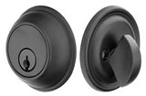 Emtek 8471MB medium bronze single cylinder deadbolt