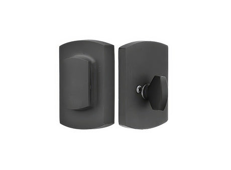 Emtek 8476FB flat black single cylinder