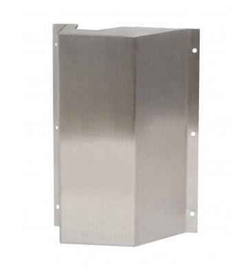 Don-Jo 85630 satin stainless steel vertical rod protector