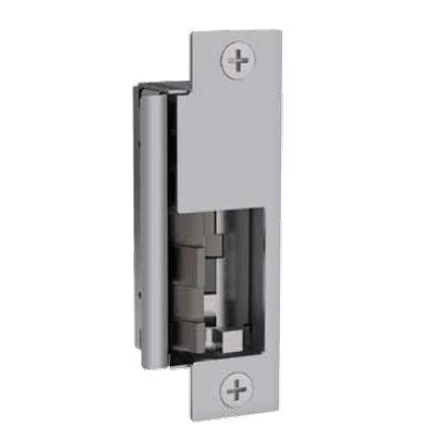 HES 8500-613 electric strike in polished brass, additional view