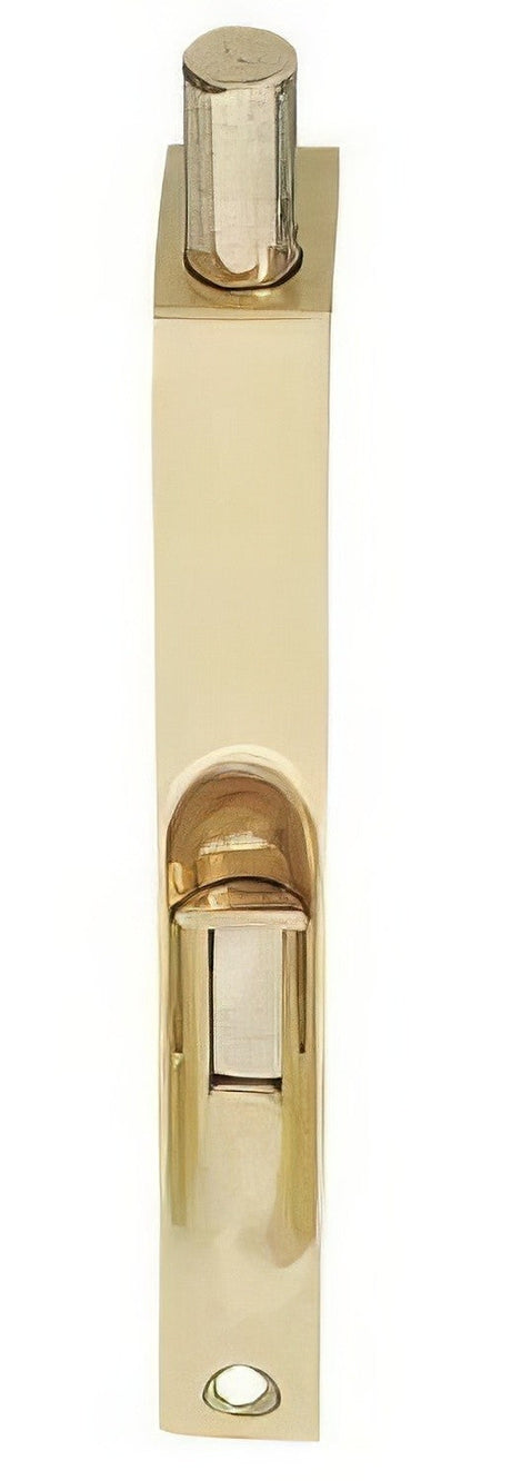 Emtek 8501US3 polished brass flush bolt