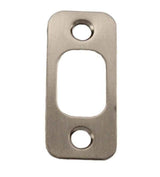 Kwikset 85063-0 1" x 2-1/4" Radius Corner Deadbolt Strike in Satin Nickel