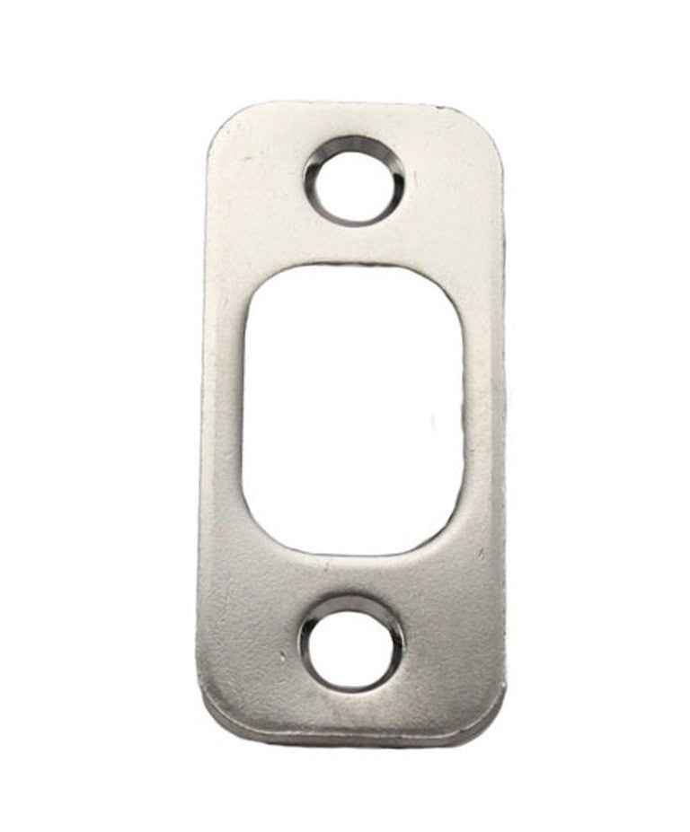 Kwikset 85063-013 1" x 2-1/4" Radius Corner Deadbolt Strike for US26 Bright Chrome and US26D Satin Chrome in Bright Chrome and Satin Chrome