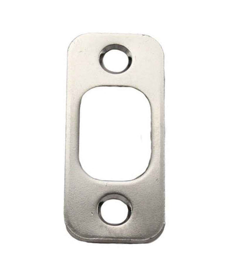Kwikset 85063-013 1" x 2-1/4" Radius Corner Deadbolt Strike for US26 Bright Chrome and US26D Satin Chrome in Bright Chrome and Satin Chrome