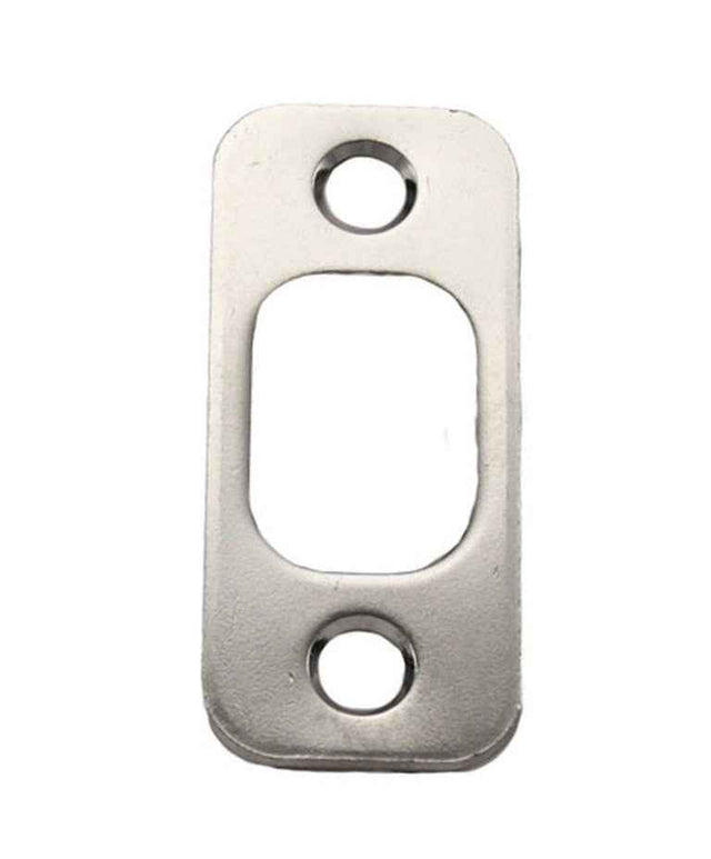 Kwikset 85063-013 1" x 2-1/4" Radius Corner Deadbolt Strike for US26 Bright Chrome and US26D Satin Chrome in Bright Chrome and Satin Chrome
