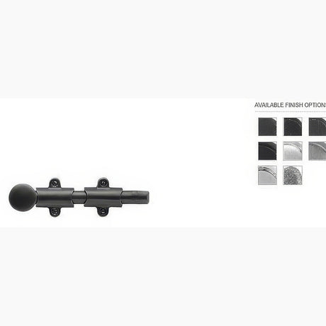Emtek 8513MB medium bronze surface bolt