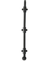 Emtek 8513US15A pewter surface bolt