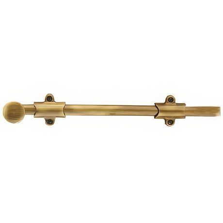Emtek 8515US3 Brass Modern, Classic Brass, Designer Brass flush bolt in satin stainless, additional view