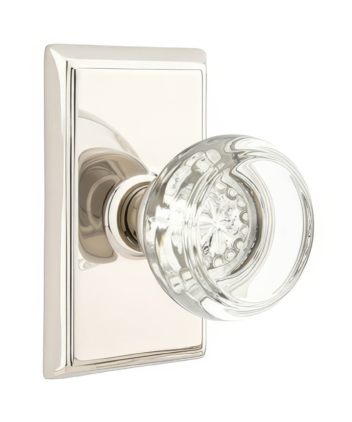 Emtek 8521GTUS14 polished nickel lifetime dummy door knob