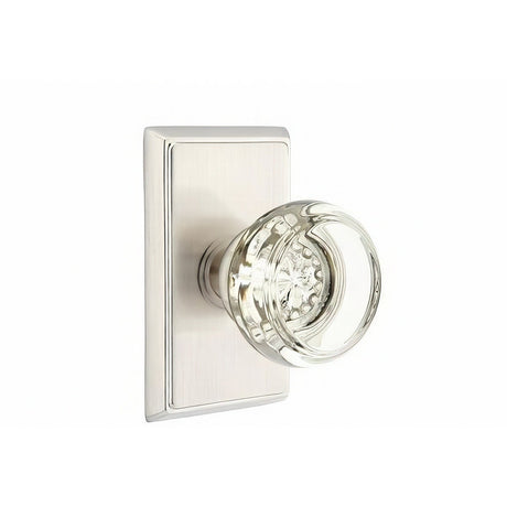Emtek 8521GTUS15 satin nickel dummy door knob