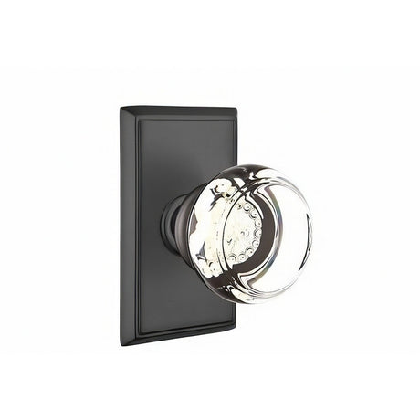 Emtek 8521GTUS19 flat black dummy door knob