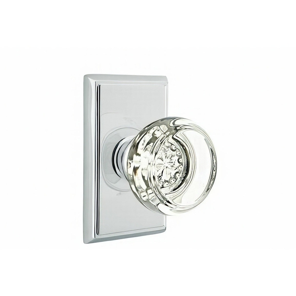 Emtek 8521GTUS26 polished chrome dummy door knob