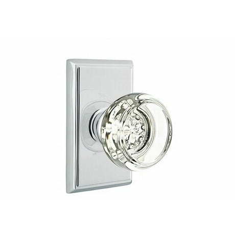 Emtek 8521GTUS26 polished chrome dummy door knob