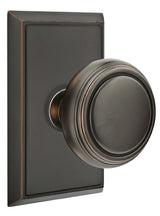 Emtek 8521NWUS10B oil rubbed bronze dummy door knob