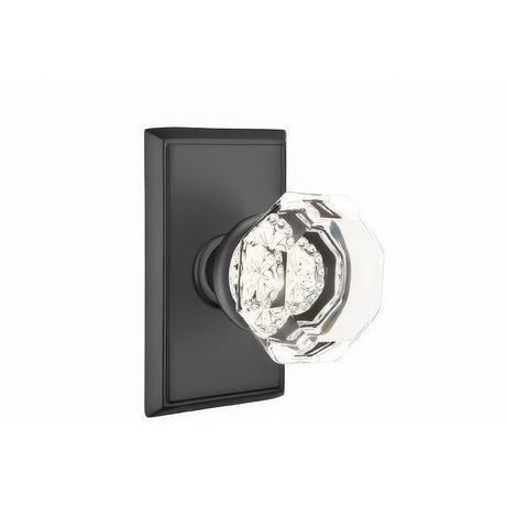 Emtek 8521OTUS19 flat black dummy door knob