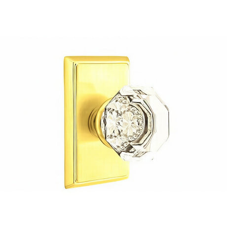 Emtek 8521OTUS3 polished brass lifetime dummy door knob