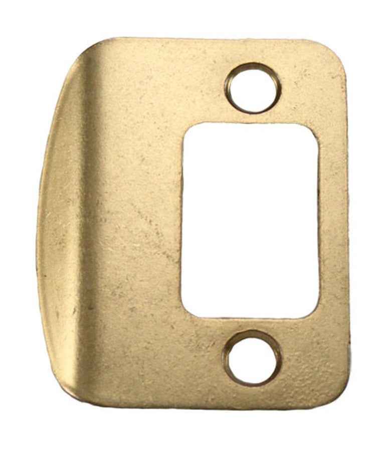 Kwikset 85303-0 Radius Corner Deadbolt Full Lip Strike in Satin Nickel