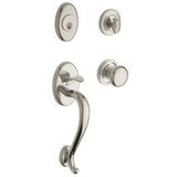 Baldwin 85315055ENTR lifetime polished nickel single cylinder handleset