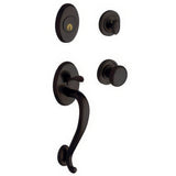Baldwin 85315102ENTR oil rubbed bronze single cylinder handleset