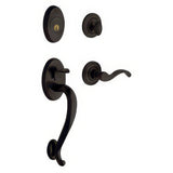 Baldwin 85315102RFD oil rubbed bronze dummy handleset