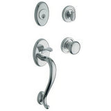 Baldwin 85315260ENTR polished chrome single cylinder handleset